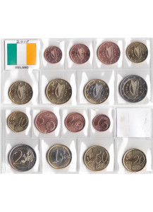 2016 - IRLANDA Serie 8 Monete Euro  fior di conio da divisionale